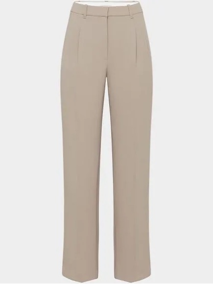 The Effortless Pant Women's Wilfred By Aritzia In Nomad Taupe | 2 Nwt